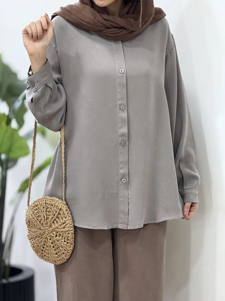 تونیک مانتویی سیلک لطیف